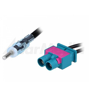 Adaptor antena DIN mufa - Fakra mufa x2 4CarMedia