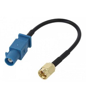 Adaptor antena Fakra GSM P mufa SMA-A mufa drept 100mm JC ANTENNA AD.ANT.010