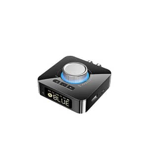 Adaptor audio DIGITAL RX/TX la ANALOGIC 2x RCA +Bluetooth / USB/ Card MicroSD + JACK 3.5 mm + potentiometru volum +telecomanda M