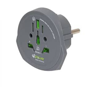 Adaptor calatorii "World to Europe Q2 AUSTRALIA CHINA ITALIA UK CH BRAZIL USA EURO 16A 1.100100-TH