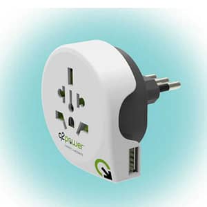 Adaptor calatorii World to Italy +USB AUSTRALIA CHINA IT UK CH BRAZIL USA EURO Q2 1.100190