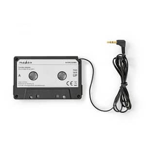 Adaptor caseta - Jack 3.5 mm tata negru NEDIS
