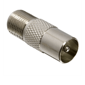 Adaptor coaxial mama F la tata tv coaxial pin aurit