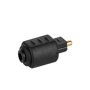 Adaptor conector fibra optica mufa Toslink - soclu optic mini Toslink 3.5 mm LOGILINK CA1016