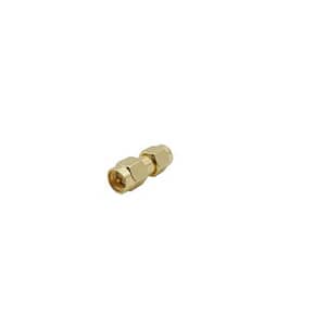 Adaptor convertor antena wifi RF coaxial SMA tata la SMA tata 50ohm de inalta calitate cupru placat cu aur
