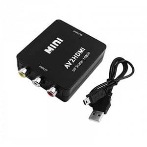 Adaptor convertor AV 3x RCA la HDMI