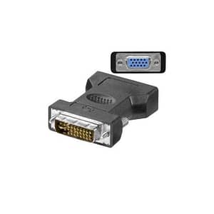 Adaptor DVI-I 24+5 la VGA mama Goobay
