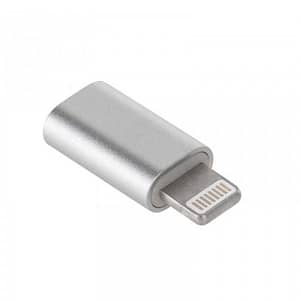 Adaptor micro USB - lightning alb M-LIFE