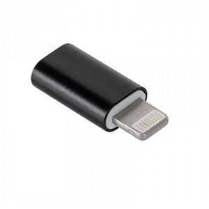 Adaptor micro USB - lightning negru M-LIFE