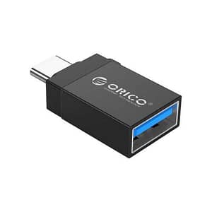 Adaptor OTG USB 3.0 Type C tata - USB A mama negru Orico CBT-UT01-BK
