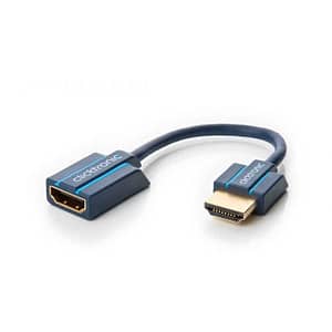 Adaptor prelungitor HDMI mama-tata 10cm OFC cupru 3D Ultra HD 4K 60Hz Clicktronic