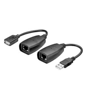 Adaptor prelungitor USB la CAT5 EXTENDER max. 40m USB2-EXT-ETH-40M