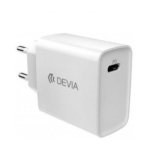 Adaptor Priza Devia C13A Alb 1x USB TYPE C 3A 20W RLC-511-WH