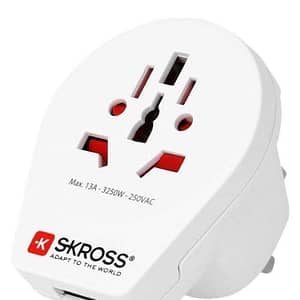 Adaptor priza Skross Universal World - UK cu USB 1.500261