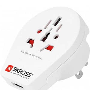 Adaptor priza Universal World - USA cu USB Skross 1.500262