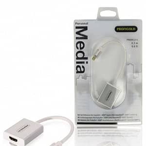 Adaptor Profesional mini DisplayPort - HDMI v1.1 0.2m alb Profigold