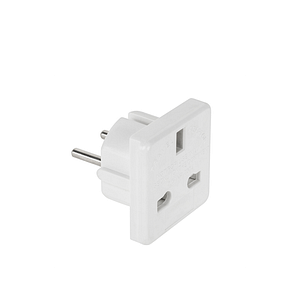 Adaptor tensiune uk alb
