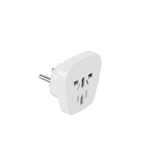 Adaptor tensiune universal 10A alb pentru Romania