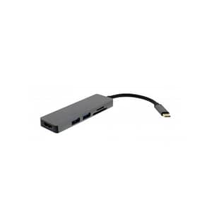 Adaptor USB Type C - HDMI +2x USB 3.0 +cititor card Well