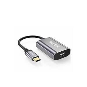 Adaptor USB type C tata - Mini DisplayPort mama PD 60W 4K 60Hz 0.2m gri Choetech HUB-M06