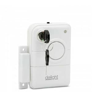 Alarma la deschiderea usii cu cheie delight