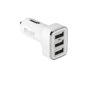 Alimentator auto 3 USB 3100mA