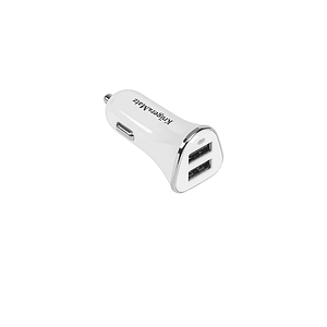Alimentator auto dual USB 2.4A alb Kruger&Matz