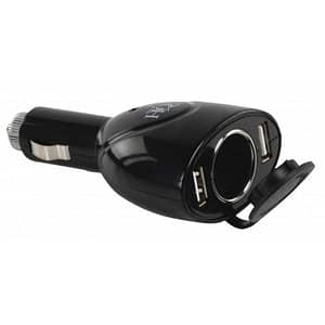 Alimentator bricheta auto dual USB 1A +slot bricheta mama HQ