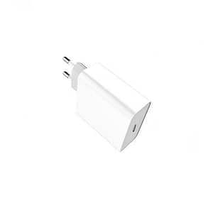 Alimentator incarcator 230V AC - USB TYPE C 3.1 QC 3.0 alb 5V-3A 9V-2A 12V-1.5A alb