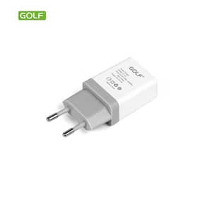 Alimentator Incarcator retea 230V la 1x USB 1A Alb GF-U1 blister Golf