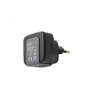 Alimentator USB 230V TA 240 USB 2 iesiri 2.4A negru Trevi
