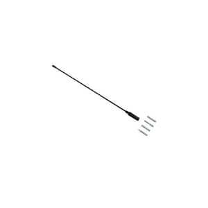 Antena auto 42.5cm cu filet interior 6mm +4 adaptoare Sunker A3
