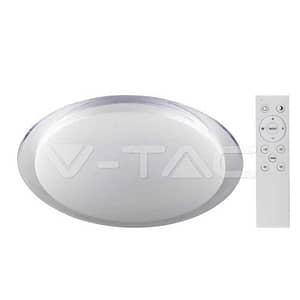 Aplica LED 40W 3IN1 dimabil cu telecomanda 2800lm IP20 V-TAC SKU-14741