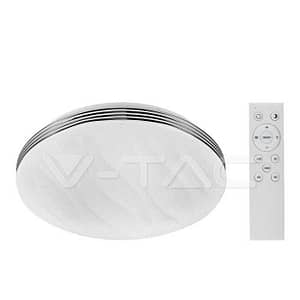 Aplica LED 40W 3IN1 dimabil cu telecomanda 2800lm IP20 V-TAC
