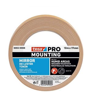 Banda dubluadeziva fixare extrema de fixare la interior 19mm 10m Tesa PRO 66952-00008