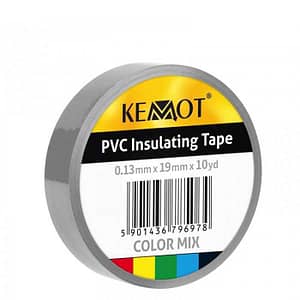 Banda izolatoare 0.13x19x10YD gri KEMOT