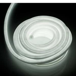 Banda LED 230V FLEX MINI NEON 2835 5500K alb rece 715lm/m 120LED/m 8W 10m IP44