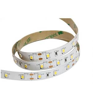 Banda LED SMD2835 12V 60LED/m 6W/m lumina calda 3000K 5m IP20 Well LEDSTW-2835-12608D201/5-WL