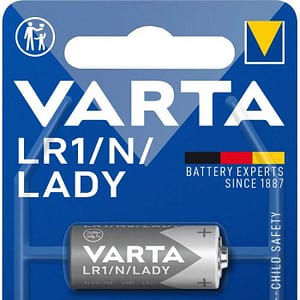 Baterie alcalina 1.5V LR1 N Lady Varta 30.2x12 mm