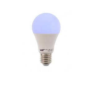 Bec cu LED A60 E27 9W 810lm 230V lumina RGB +lumina naturala 4000K +telecomanda Well