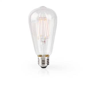 Bec Edison Wi-Fi Smart LED Filament Bulb E27 ST64 5W 500lm Nedis