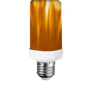 Bec LED 3in1 efect flacara pulsanta/continua E27 3W 40lm 1600K SAL