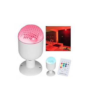Bec LED E27 RGB 5W cu difuzor incorporat 5W