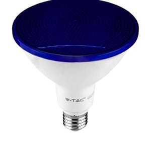 Bec LED PAR38 E27 17W IP65 albastru V-tac SKU-92066