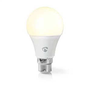 Bec LED Smart WiFi B22 9W 800lm alb cald 2700K Nedis