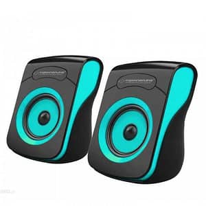 Boxe STEREO 2.0 negru-albastru FLAMENCO ESPERANZA