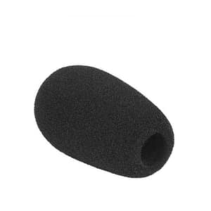Burete microfon mediu 55xx30mm negru Azusa MIK1575A