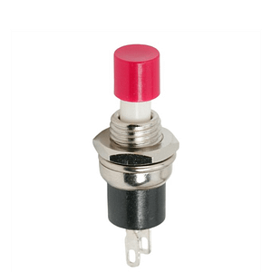 Buton 1 circuit 1.5A 250V OFF-(ON) fara retinere rosu
