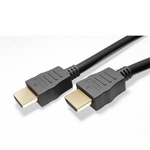 Cablu 1.4V HDMI 0.5m cu Ethernet 4K Ultra HD 2160p 30Hz conectori auriti Goobay