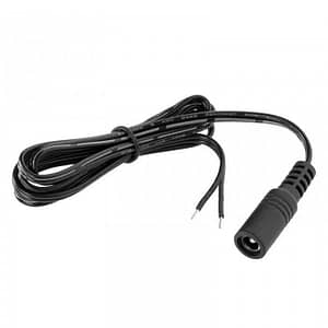 Cablu 1m cu conector DC 2.5x5.5mm pentru surse LED